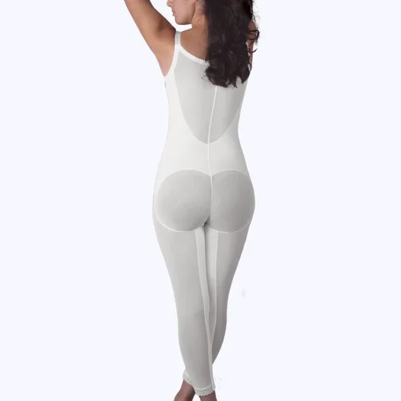 💖 Design Veronique Below Knee Molded Buttocks High Back Girdle 1656B Medium 💖 - Picture 2 of 7